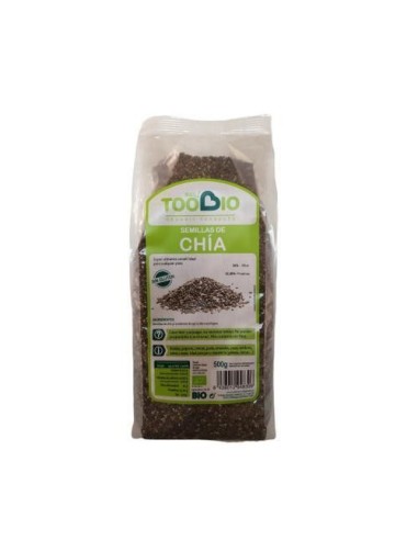 SEMILLAS CHIA SIN GLUTEN BIO 500GR (TOO BIO)