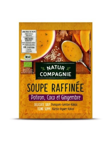 SOPA CALABAZA COCO JENGIBRE BIO 40G (NATUR COMP)