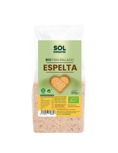 PAN RALLADO ESPELTA BIO 300G (SOL)