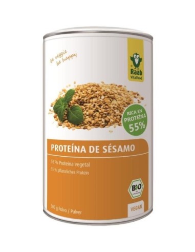 PROTEINA (55%) SESAMO BIO. 110GR RAAB