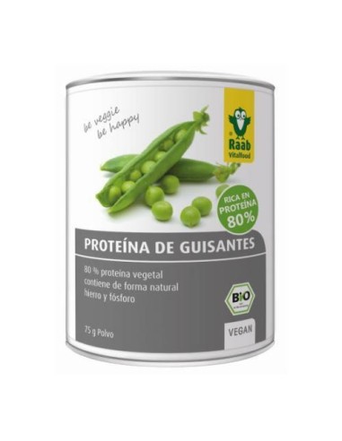 PROTEINA (80%) GUISANTE BIO. 75GR RAAB