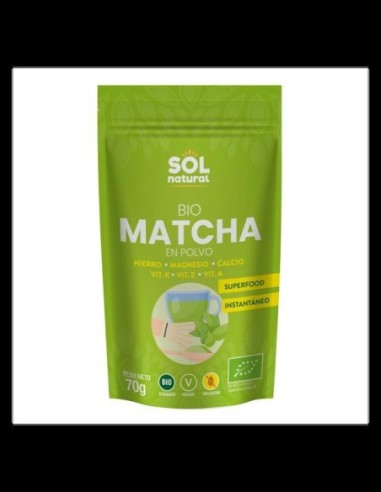 MATCHA POLVO BIO 70G DOYPACK (SOLNAT.)