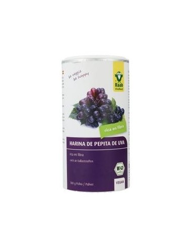 HARINA PEPITA UVA BIO BOTE 300G (RAAB)