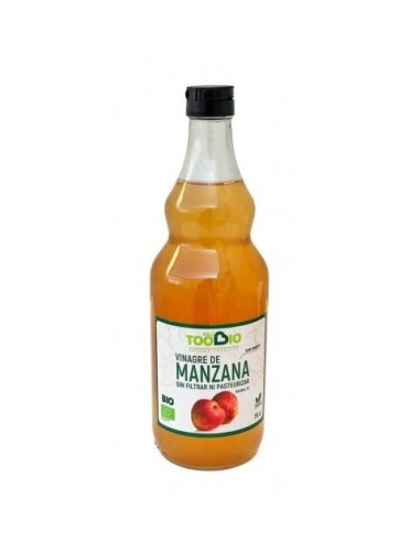 VINAGRE MANZANA SIN FILTRAR BIO 750ML (TOO BIO)